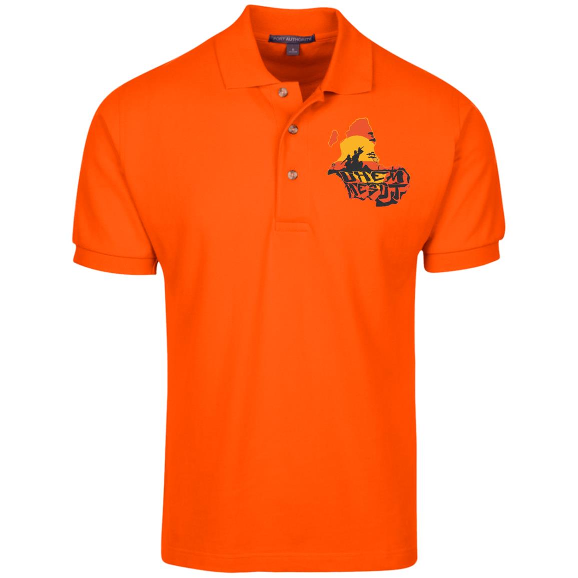 Uhem Mesut Pique Knit Polo Shirt