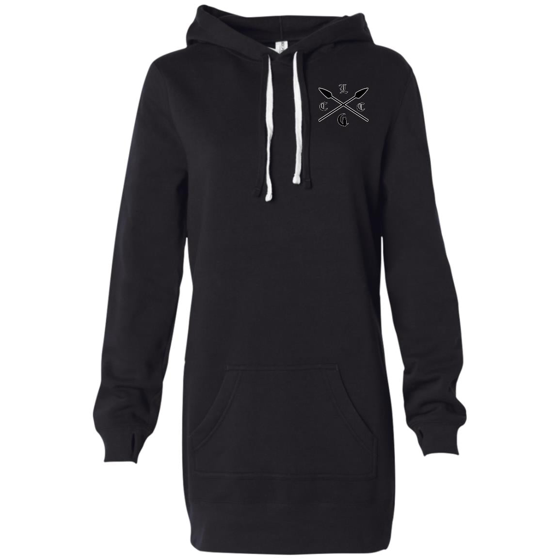 PRM65DRS Women's Hooded Pullover Dress