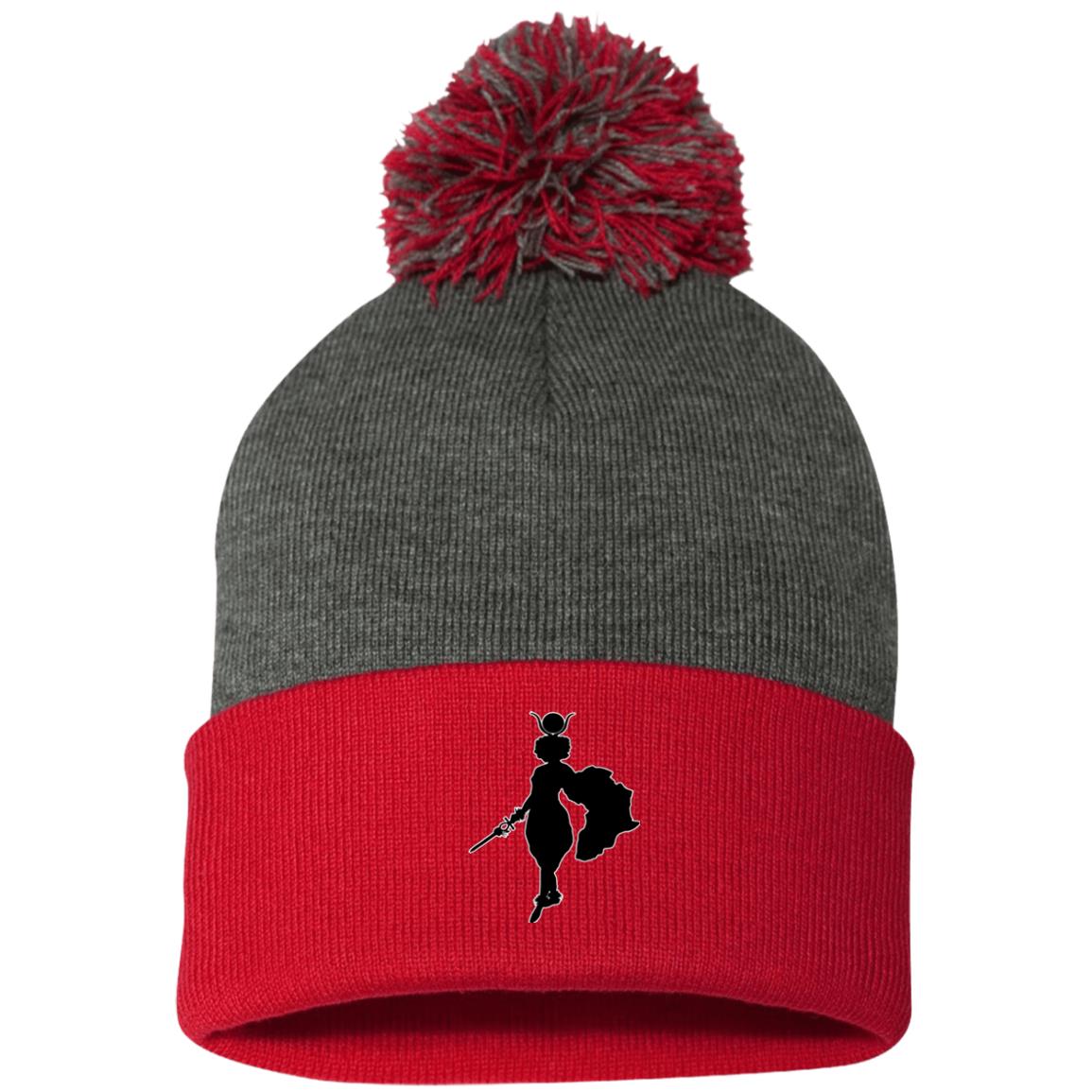 Kween Neferet EM Pom Pom Knit Cap