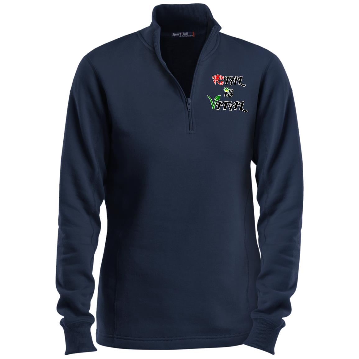 Ital Is Vital EM Sport Ladies' Zip Sweatshirt