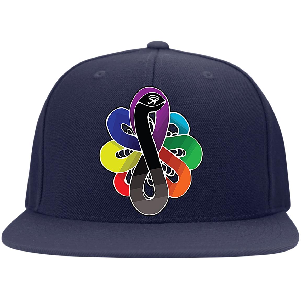 Chackra Snake of creation Snapback Hat