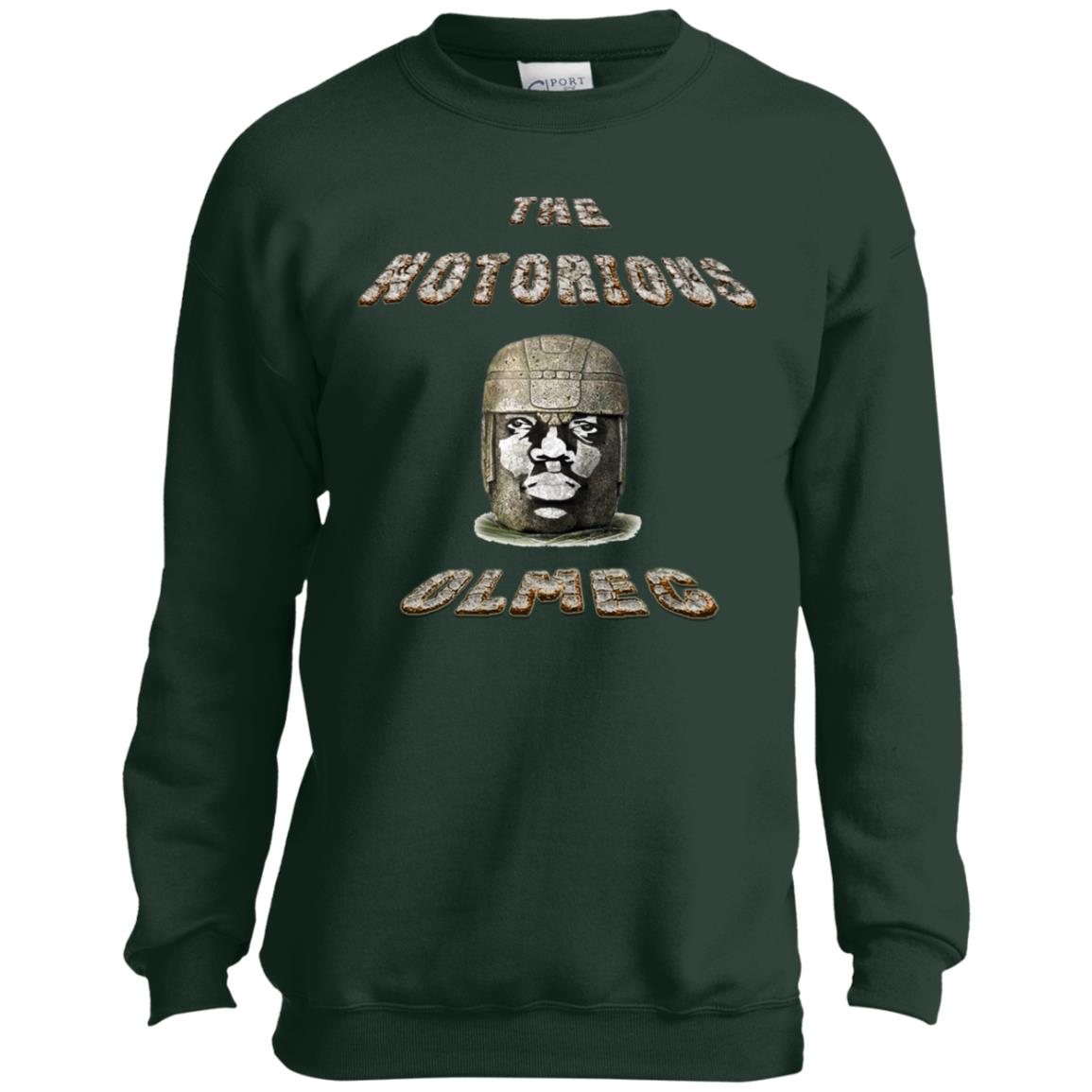 The Notorious Olmec Youth Crewneck Sweatshirt