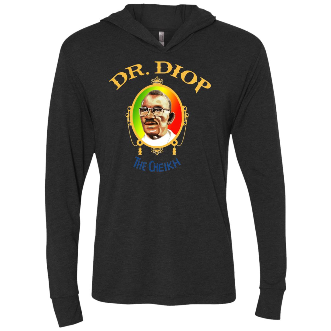 Dr.Diop Unisex Triblend LS Hooded T-Shirt