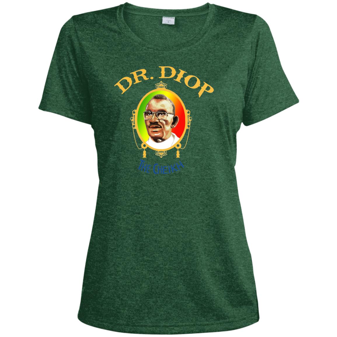 Dr Diop Ladies' Heather Dri-Fit Moisture-Wicking T-Shirt