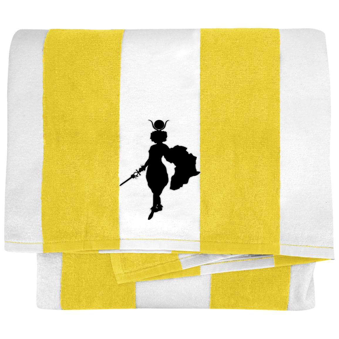 Kween Neferet EM Stripe Beach Towel