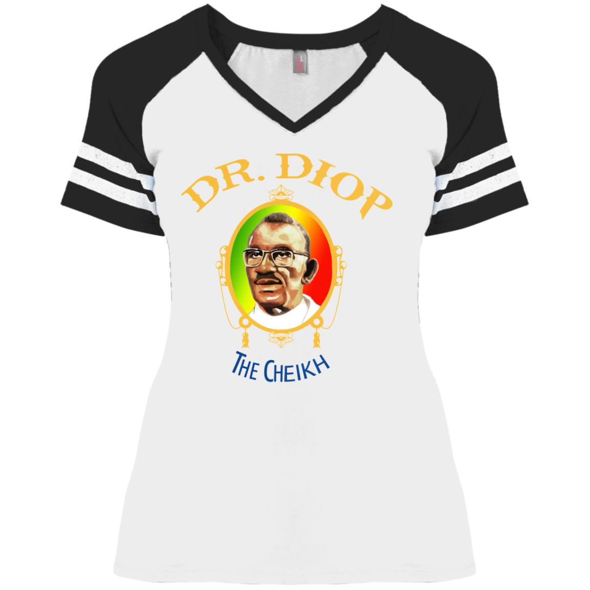 Dr.Diop Ladies V-Neck T-Shirt
