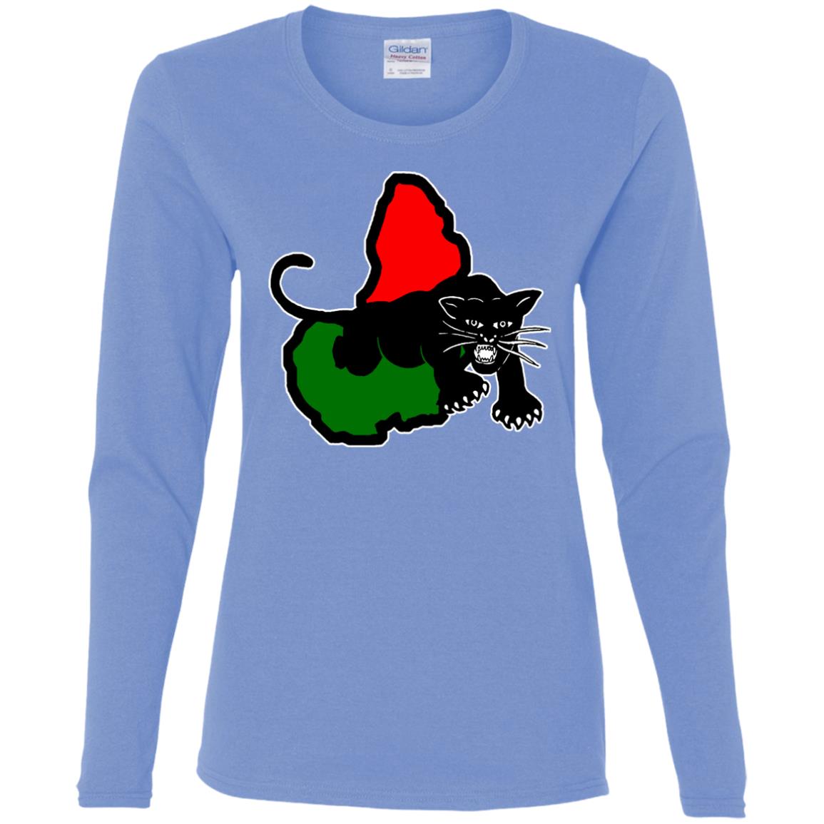 Afrika Panther RBG  Ladies' LS T-Shirt