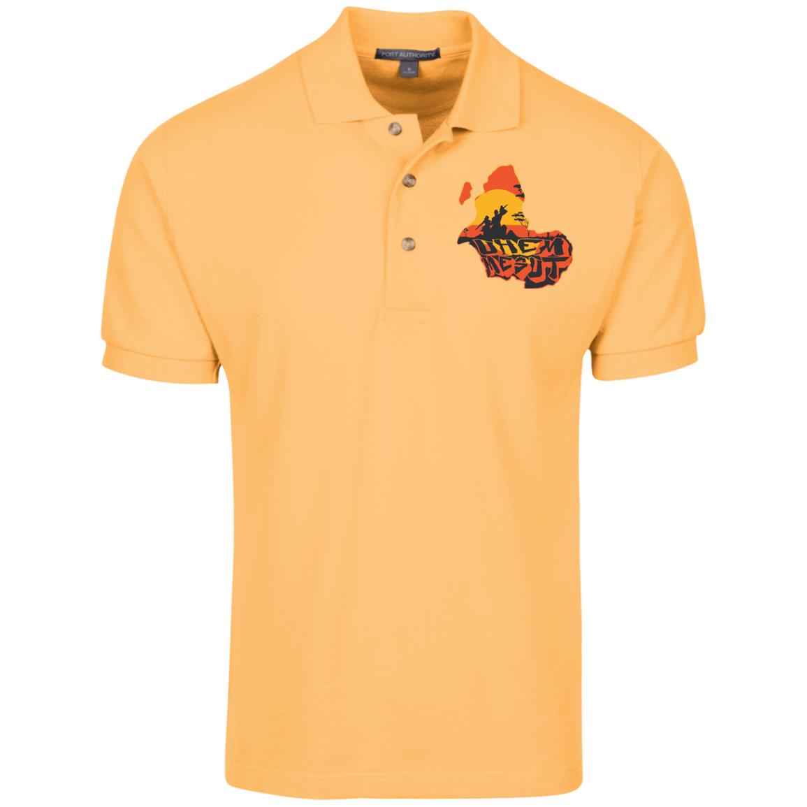 Uhem Mesut Pique Knit Polo Shirt