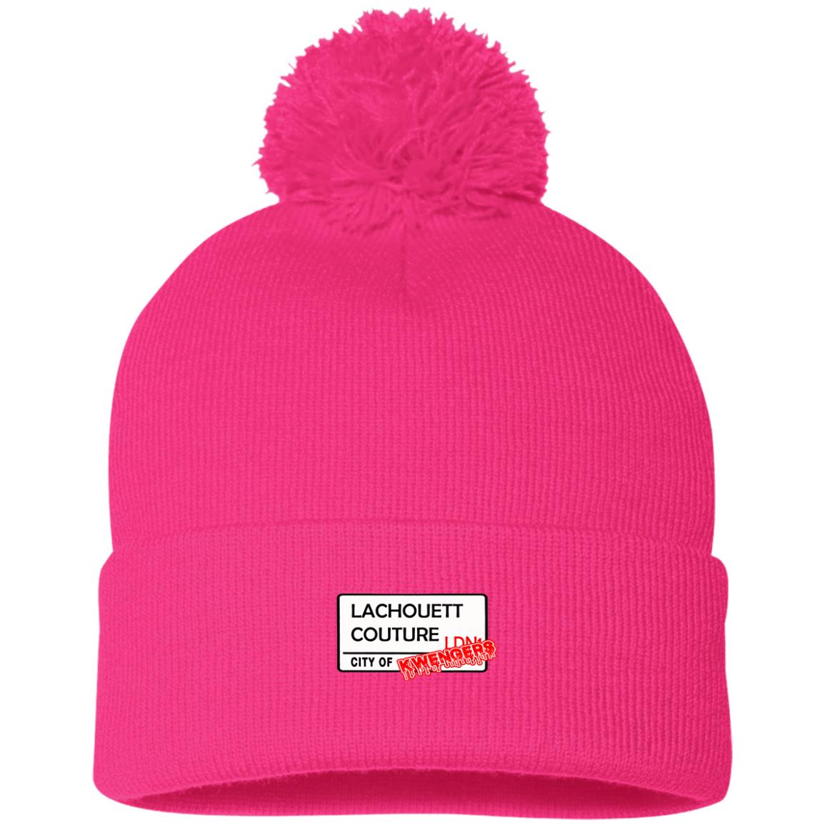 CITY OF KWENGERS Pom Pom Knit Cap
