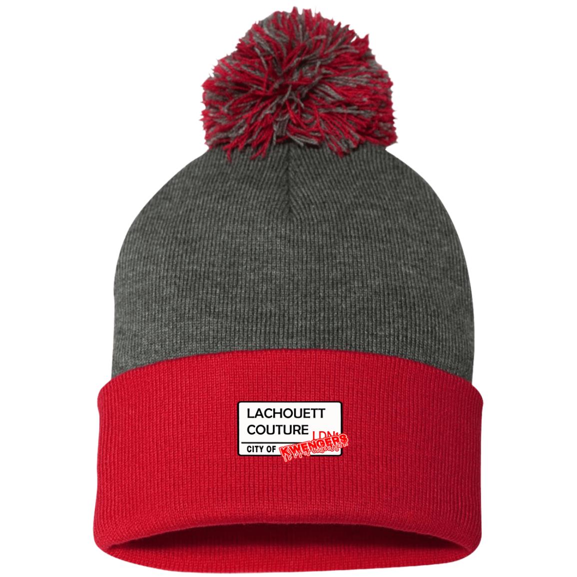 CITY OF KWENGERS Pom Pom Knit Cap