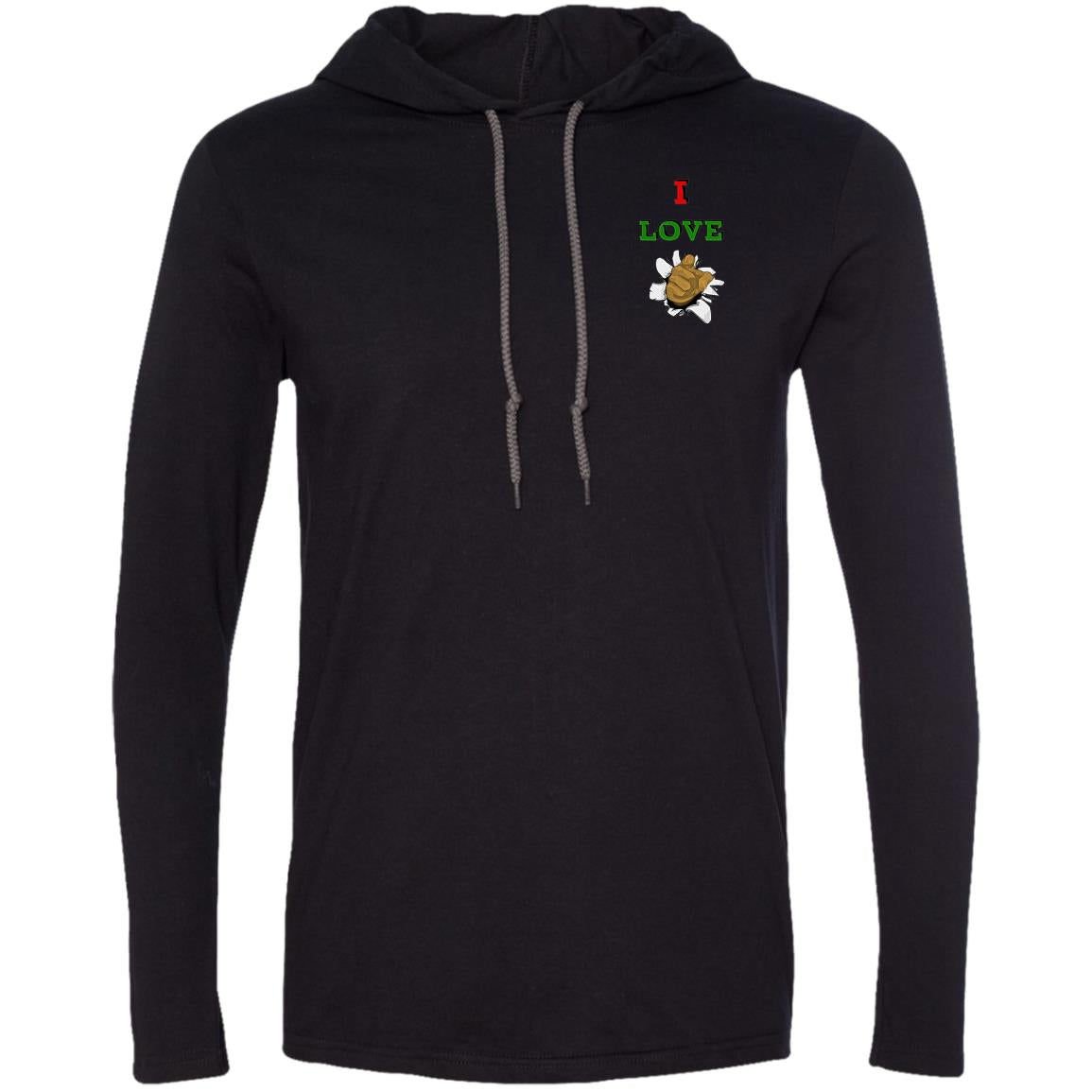 I Love You men LS T-Shirt Hoodie