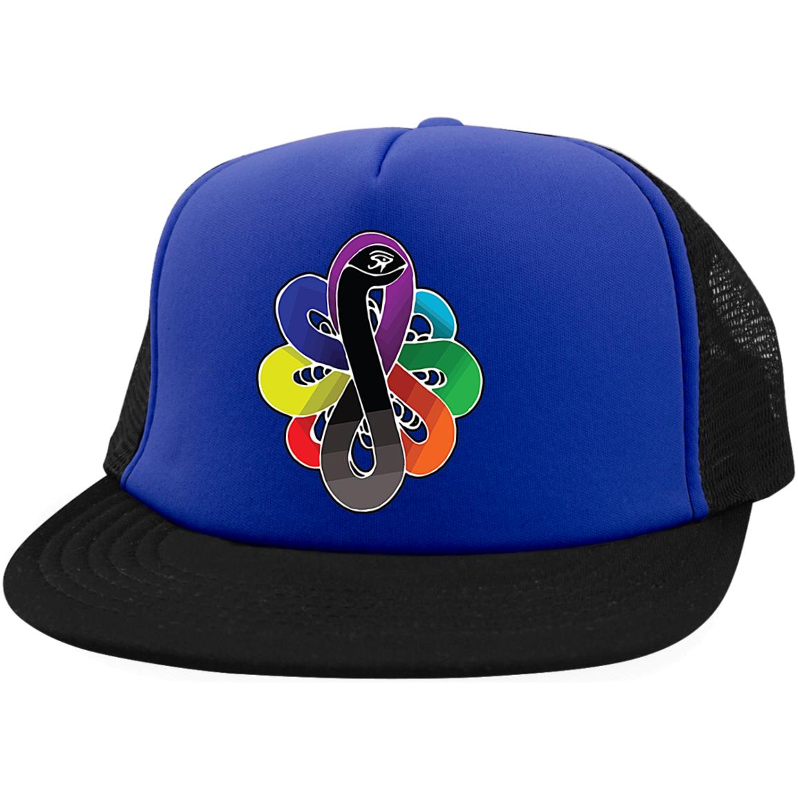 Chackra Snake of creation Trucker Snapback