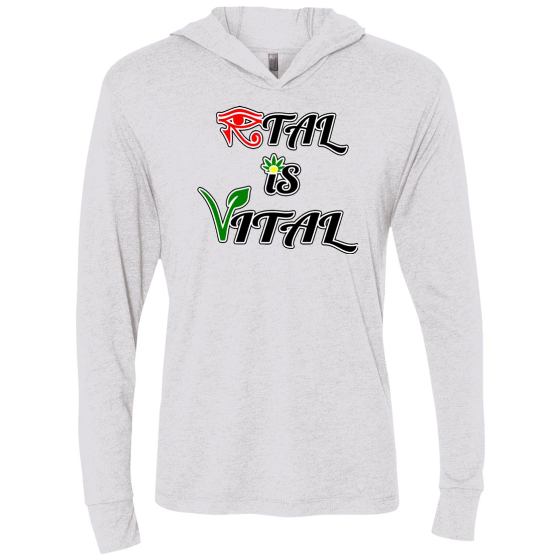 Ital Is Vital Unisex LS Hooded T-Shirt