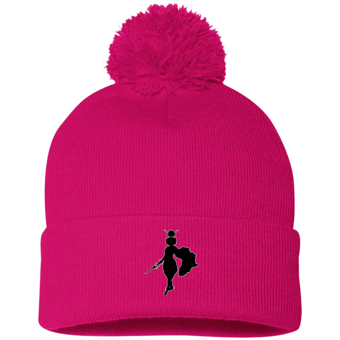 Kween Neferet EM Pom Pom Knit Cap