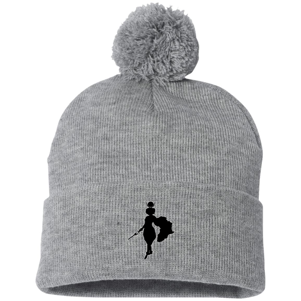 Kween Neferet EM Pom Pom Knit Cap