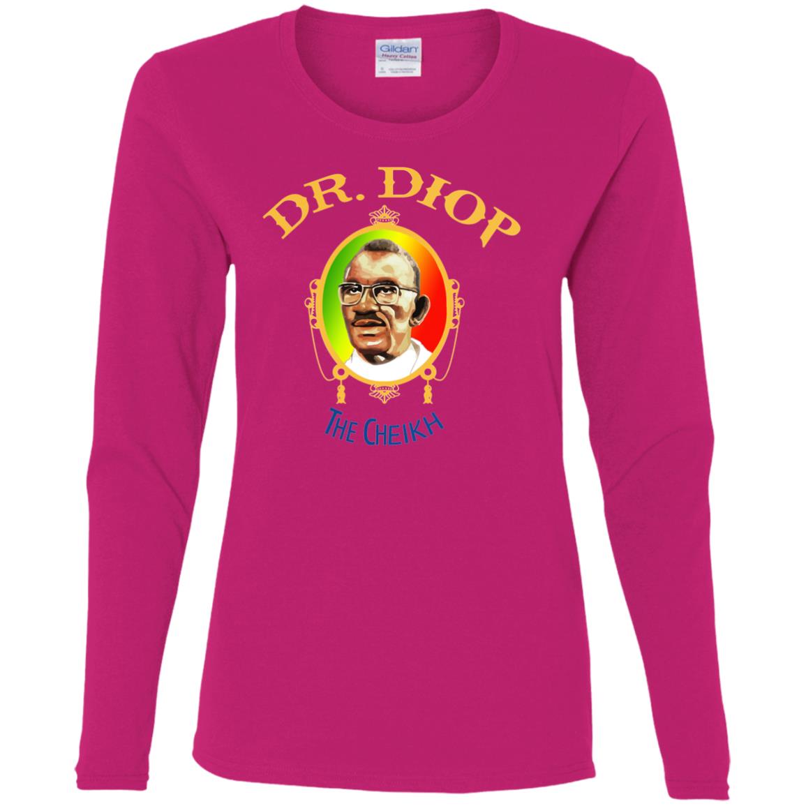 Dr.Diop Ladies' Cotton LS T-Shirt
