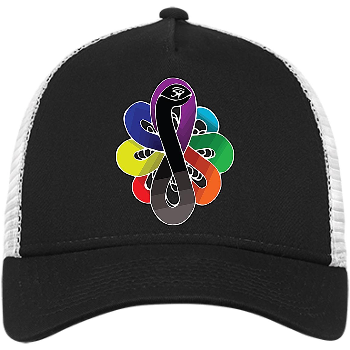 Chackra Snake of creation Trucker Cap