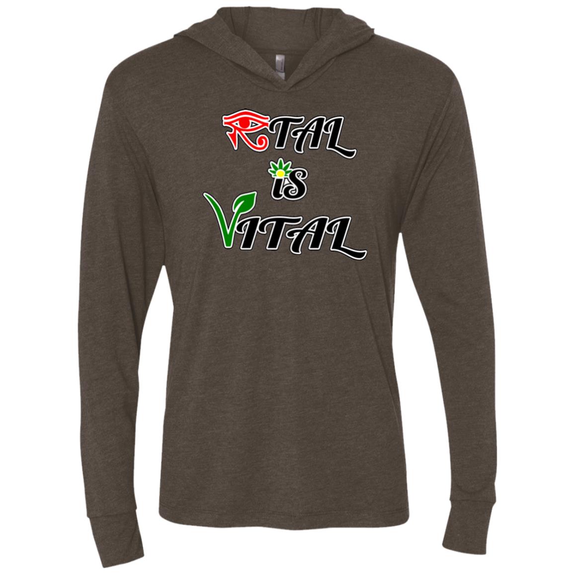 Ital Is Vital Unisex LS Hooded T-Shirt