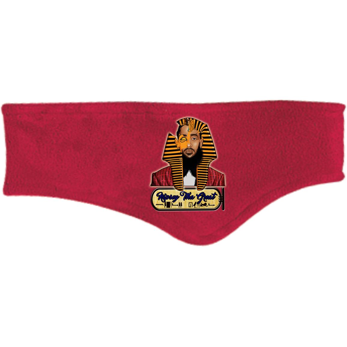 Nipsey the Great Pharoah Fleece Headband