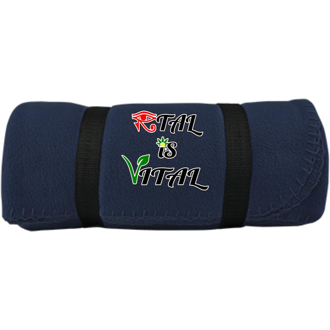 Ital Is Vital EM Fleece Blanket