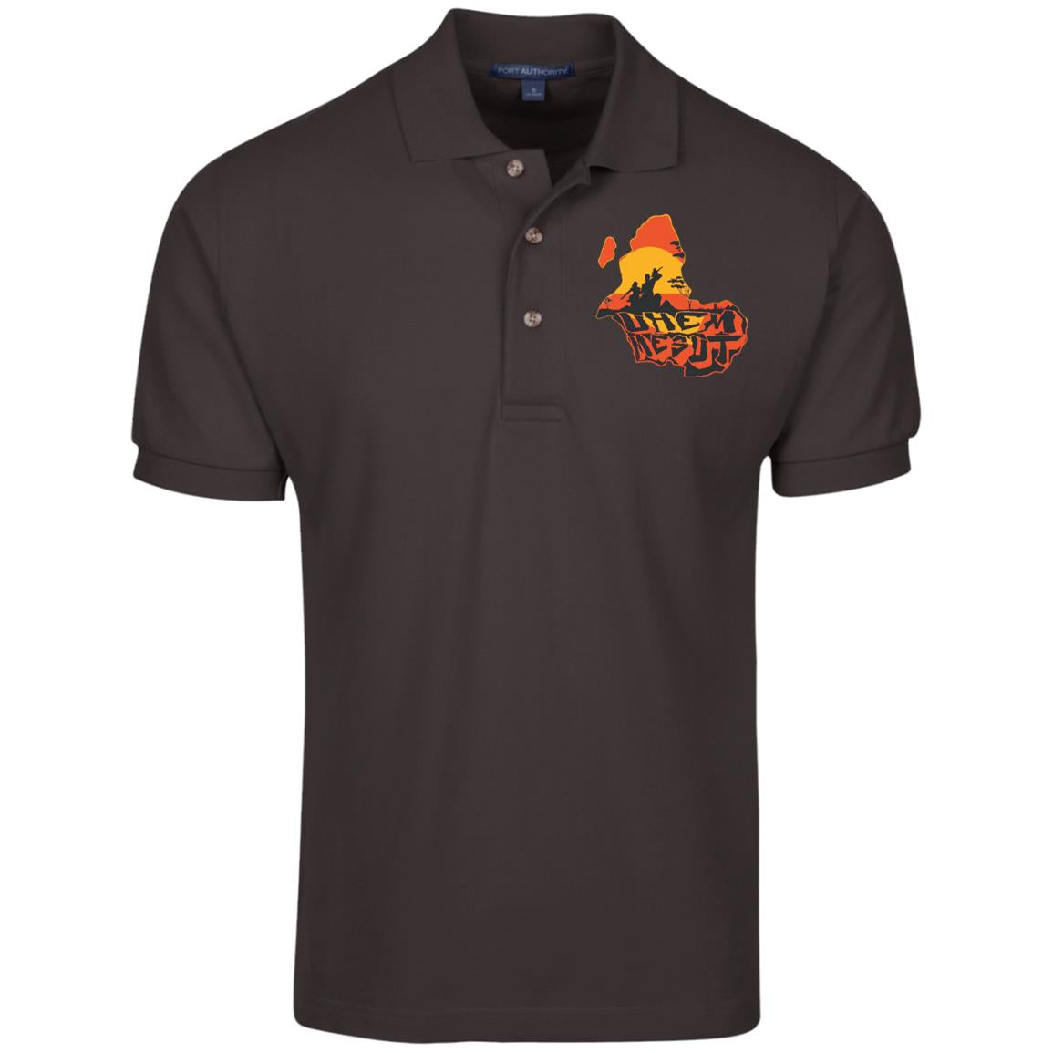 Uhem Mesut Pique Knit Polo Shirt
