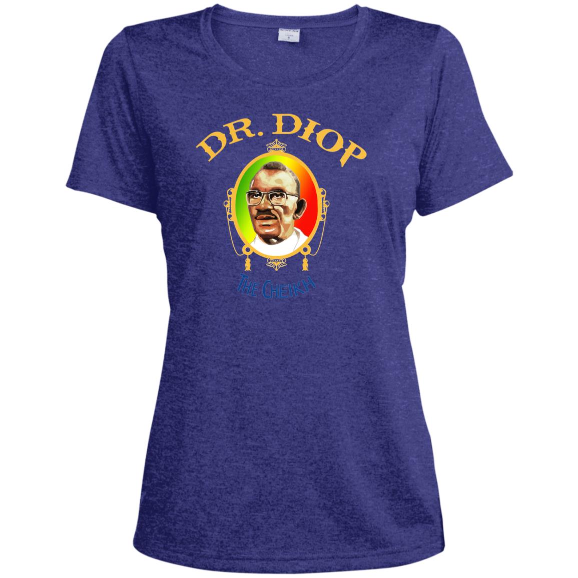 Dr Diop Ladies' Heather Dri-Fit Moisture-Wicking T-Shirt