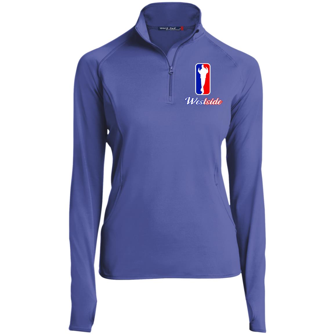 WESTSIDE Women's 1/2 Zip Pullover