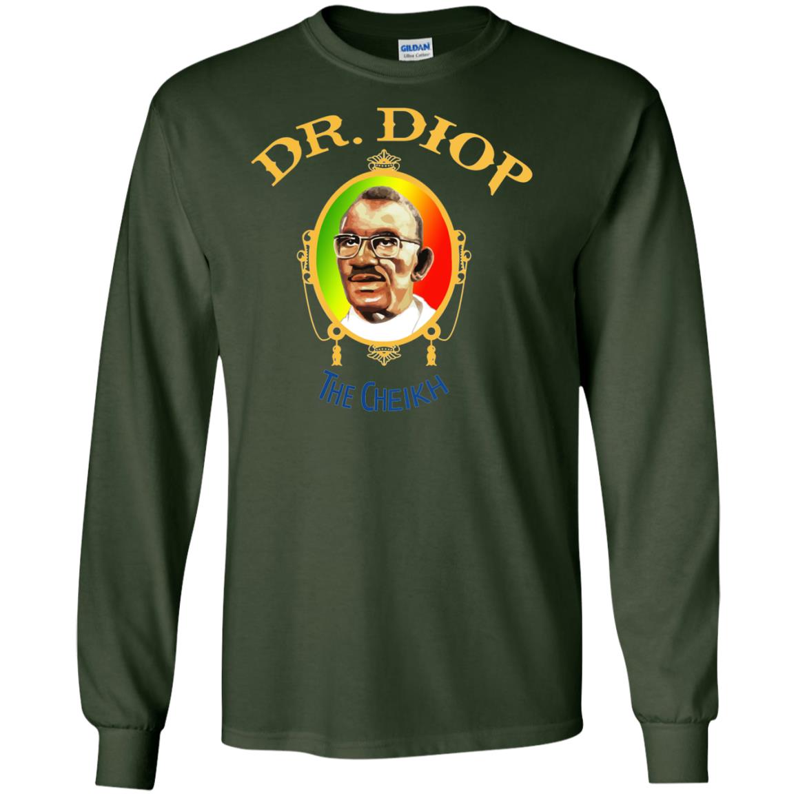 Dr.Diop Unisex LS Cotton T-Shirt