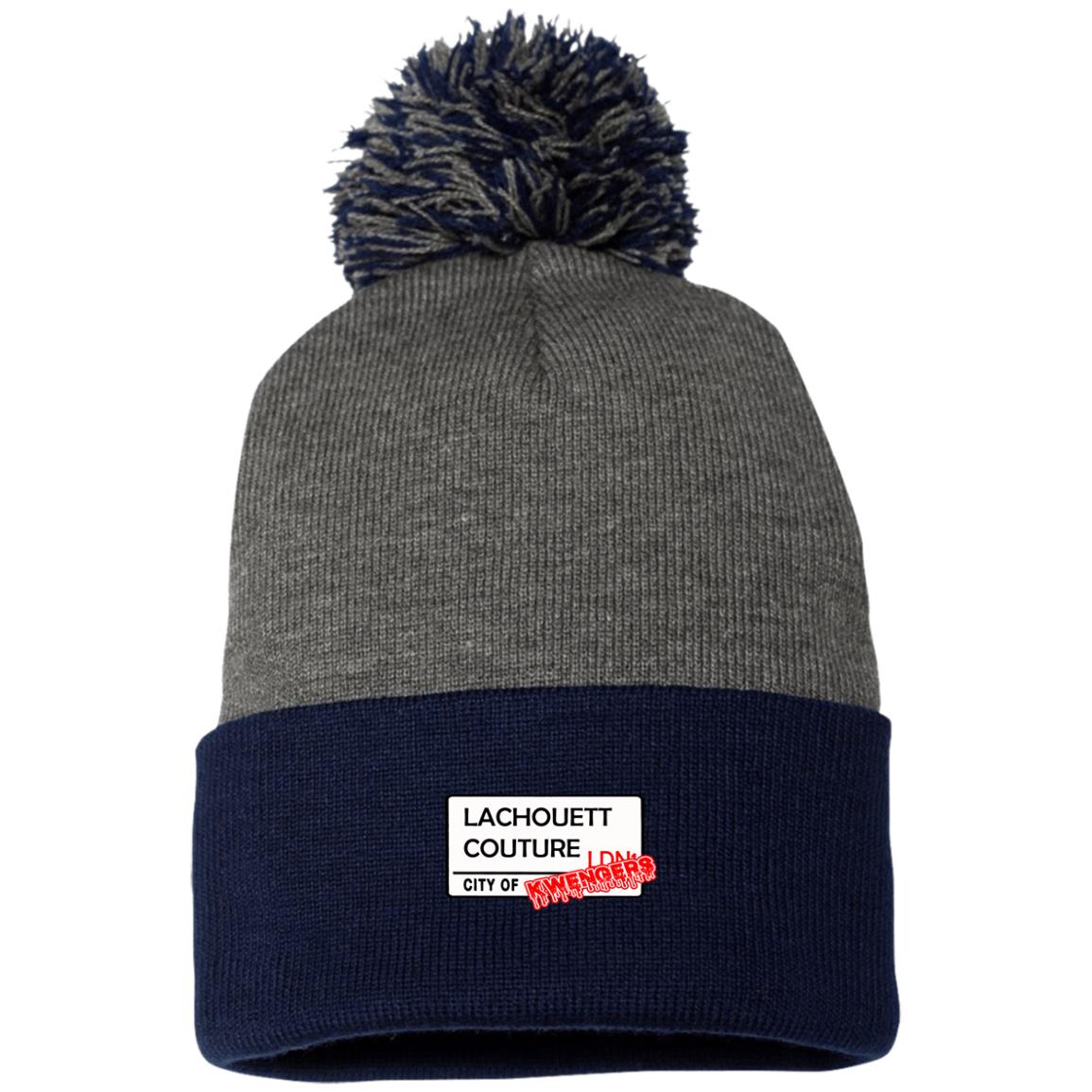 CITY OF KWENGERS Pom Pom Knit Cap