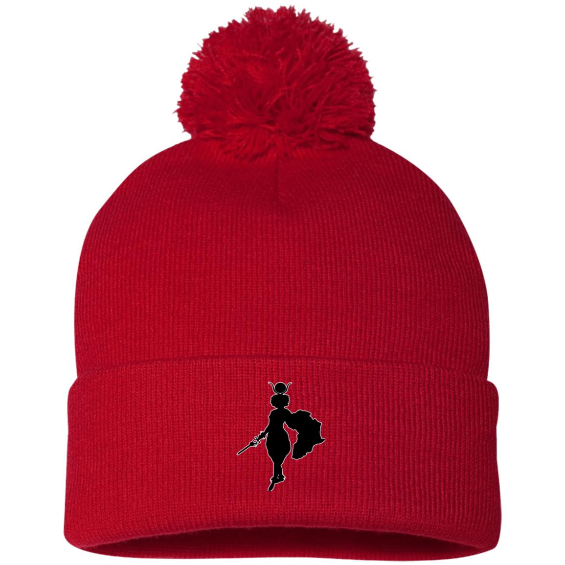 Kween Neferet EM Pom Pom Knit Cap