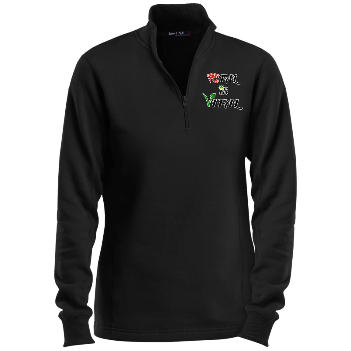 Ital Is Vital EM Sport Ladies' Zip Sweatshirt