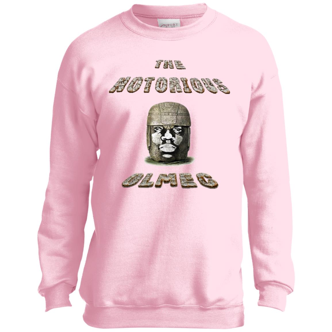 The Notorious Olmec Youth Crewneck Sweatshirt