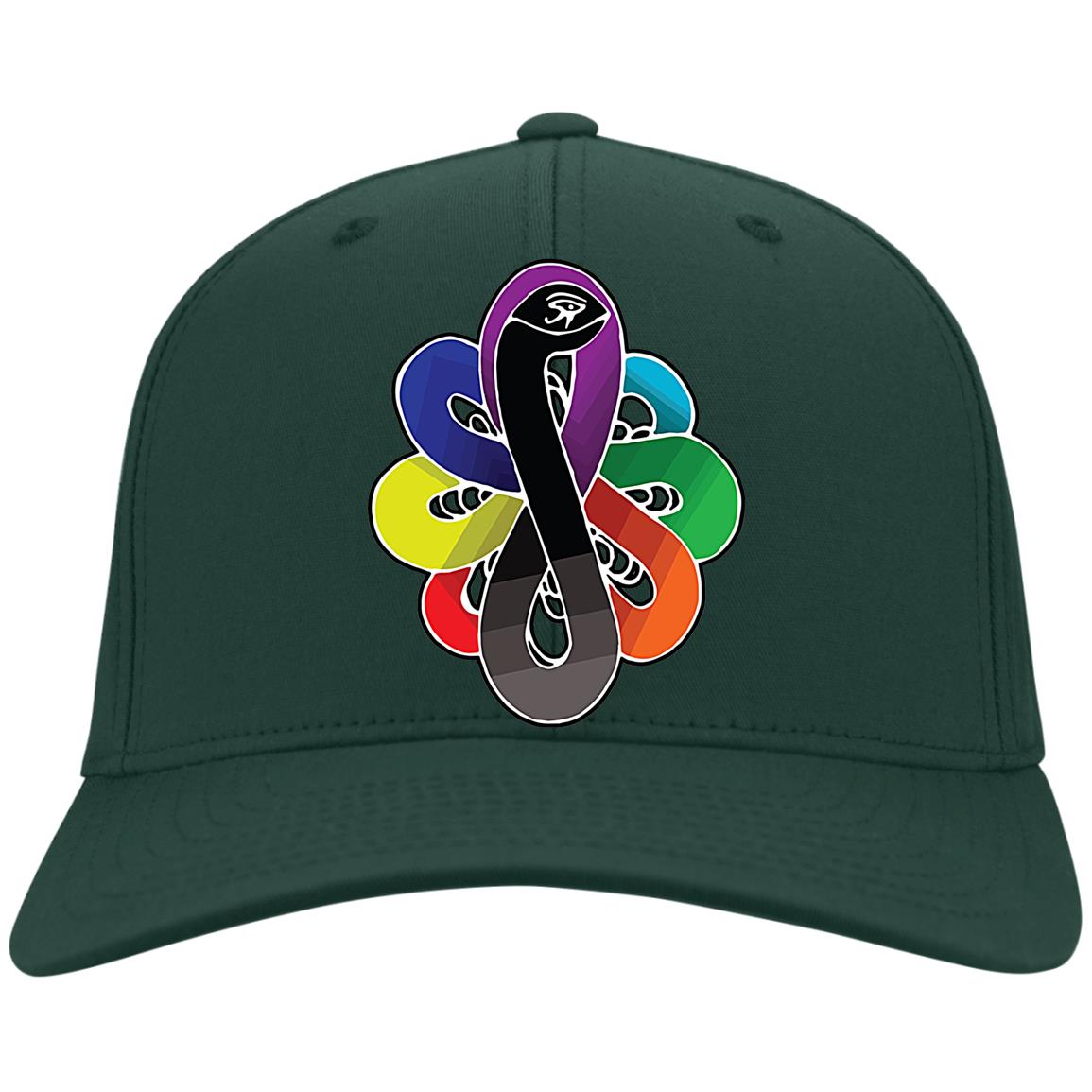 Chackra Snake of creation Twill Baseball Cap