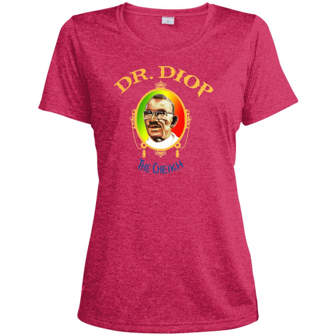 Dr Diop Ladies' Heather Dri-Fit Moisture-Wicking T-Shirt