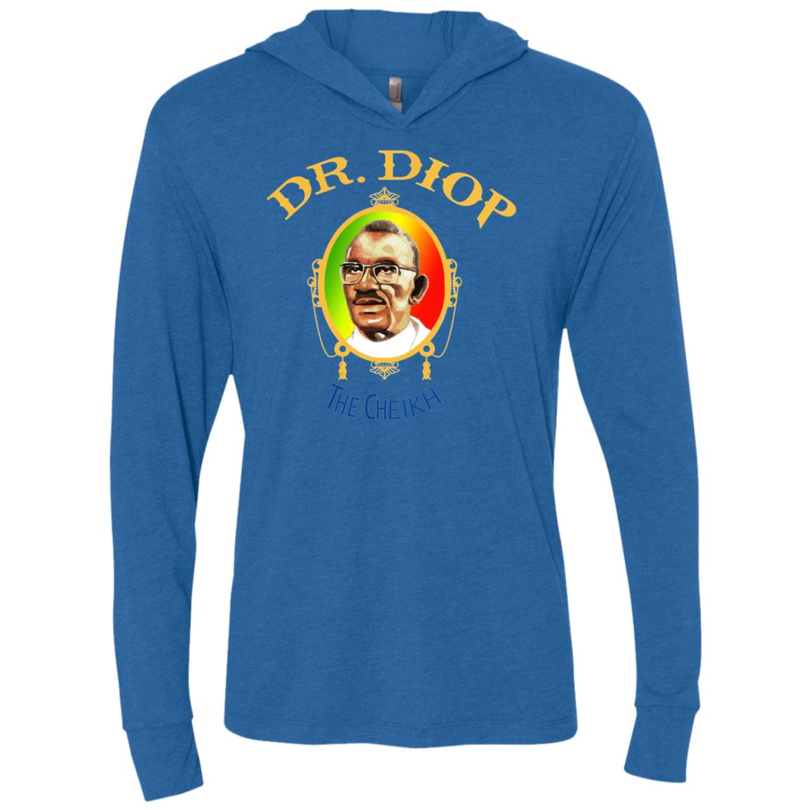 Dr.Diop Unisex Triblend LS Hooded T-Shirt