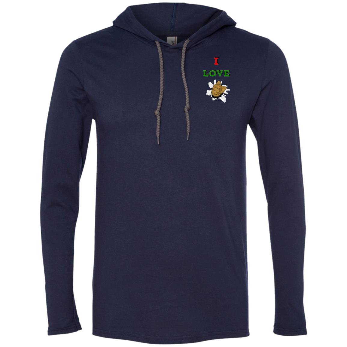 I Love You men LS T-Shirt Hoodie