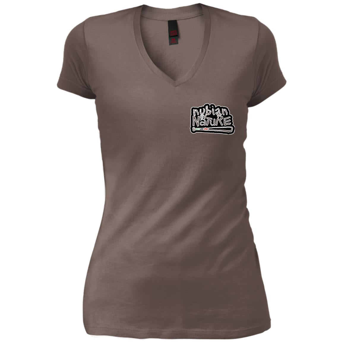 Nubian By Nature Women Vintage V-Neck T-Shirt