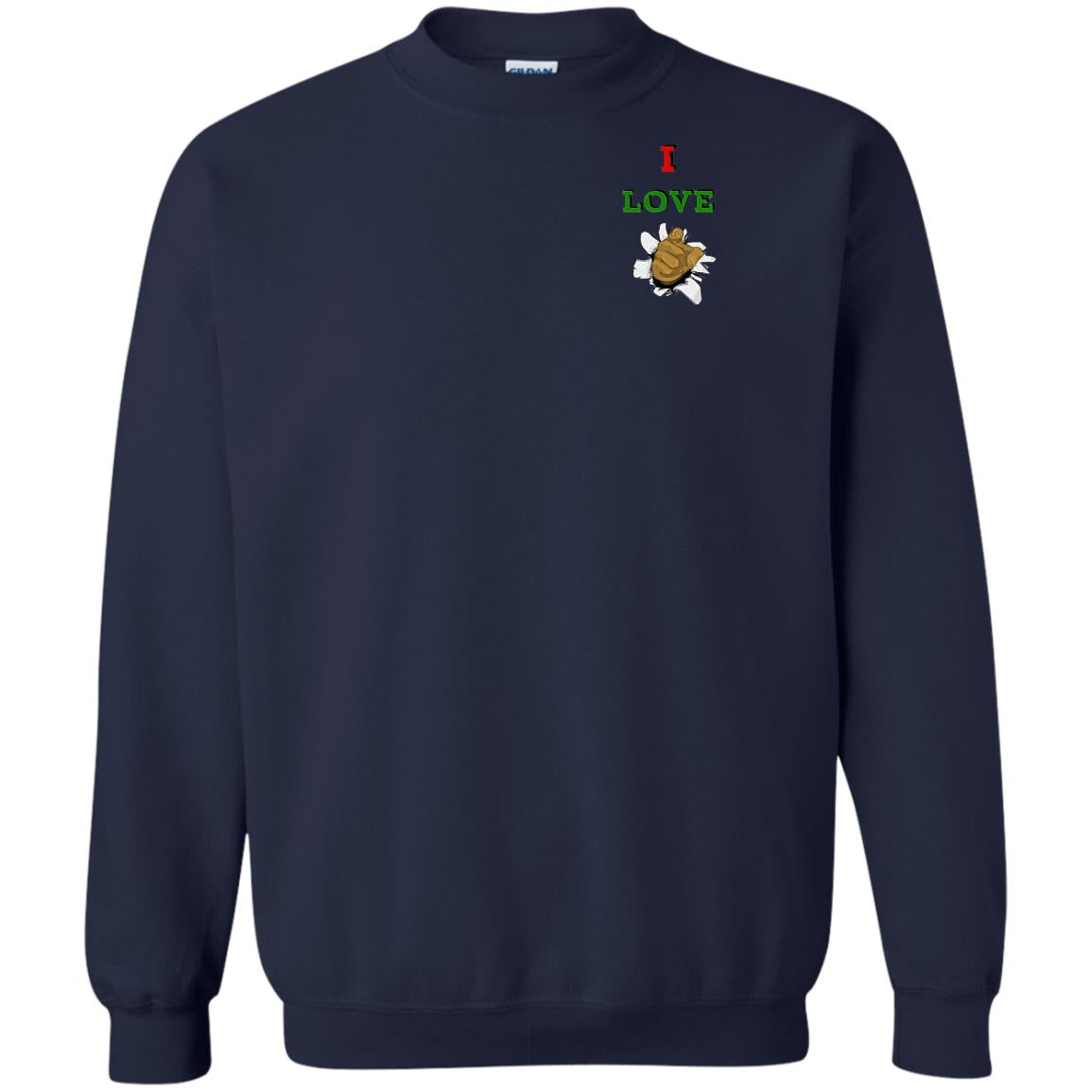 I Love You men Crewneck Pullover