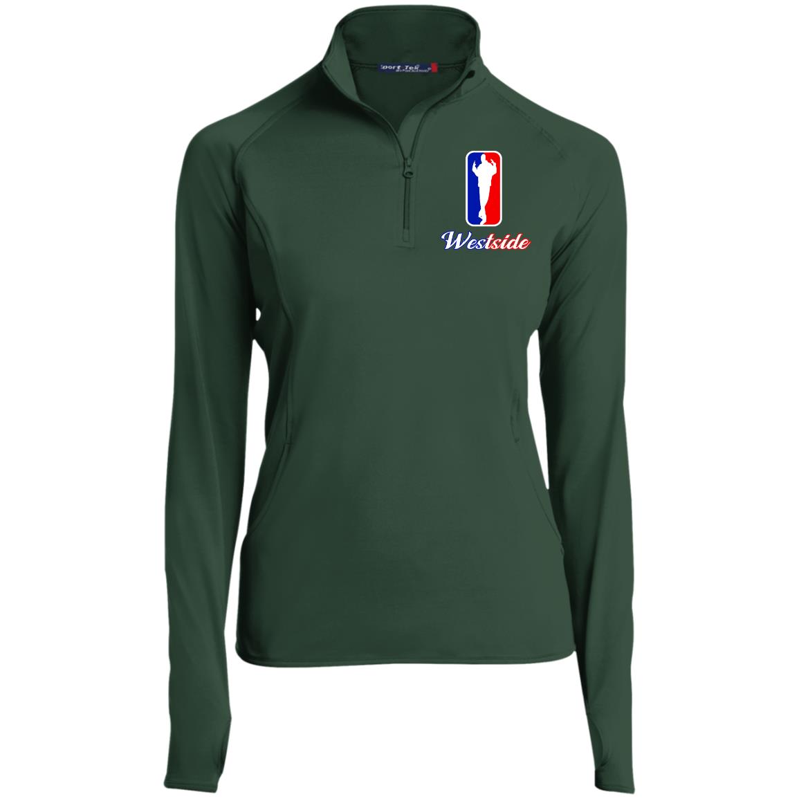 WESTSIDE Women's 1/2 Zip Pullover