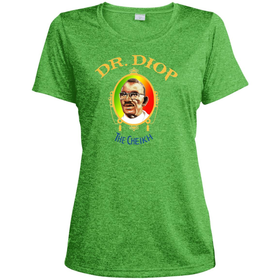 Dr Diop Ladies' Heather Dri-Fit Moisture-Wicking T-Shirt