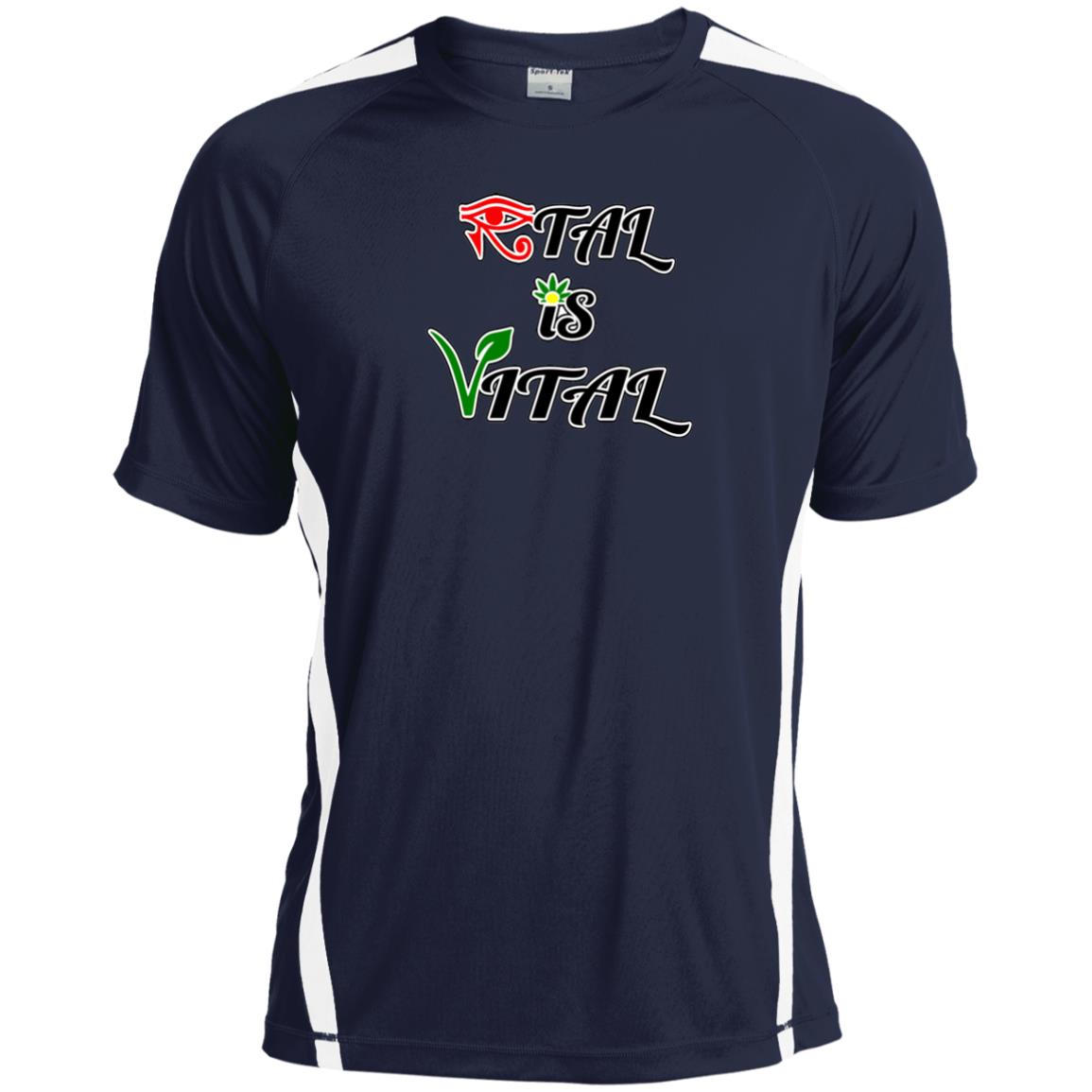 Ital Is Vital Sport-Tek Dry Zone Crew