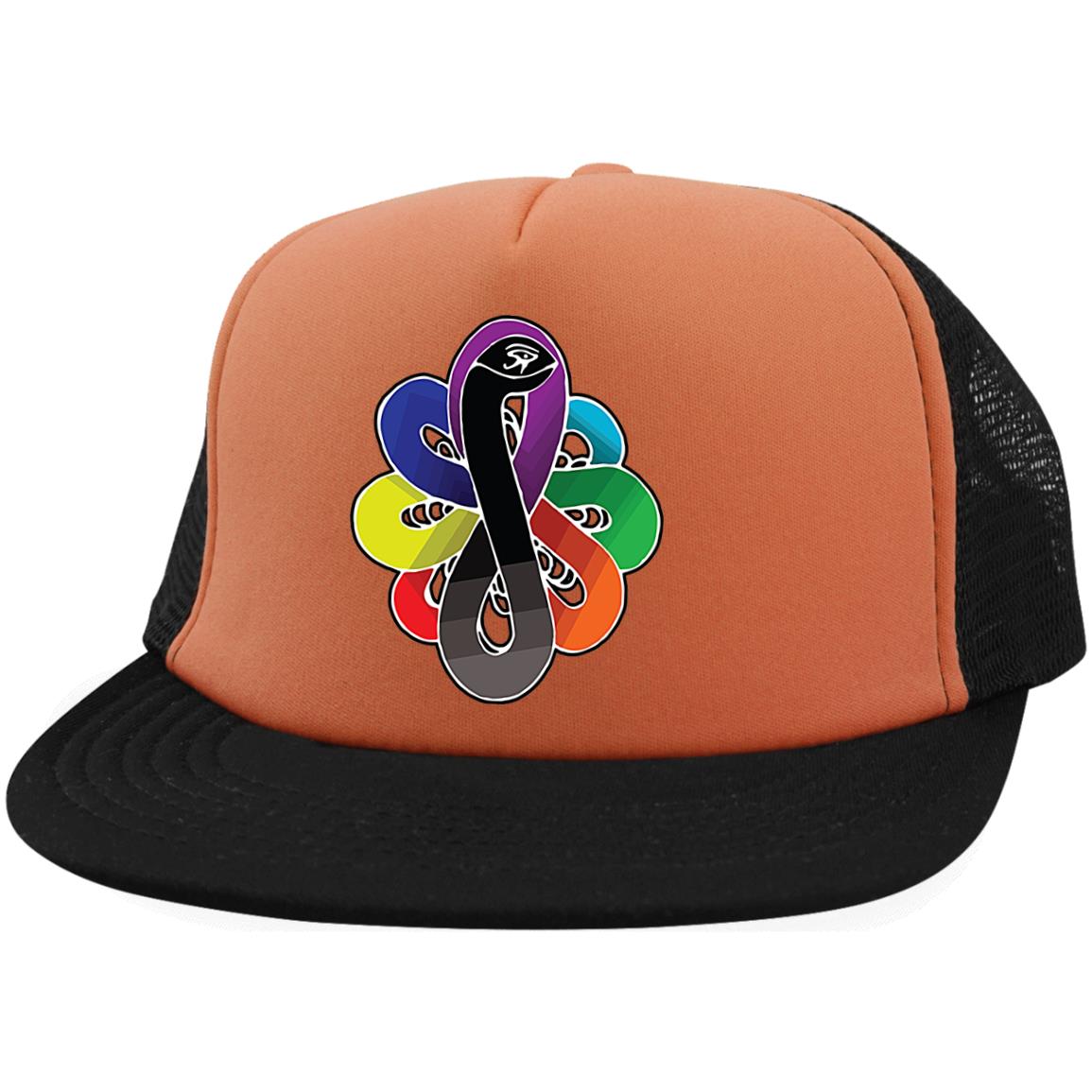 Chackra Snake of creation Trucker Snapback
