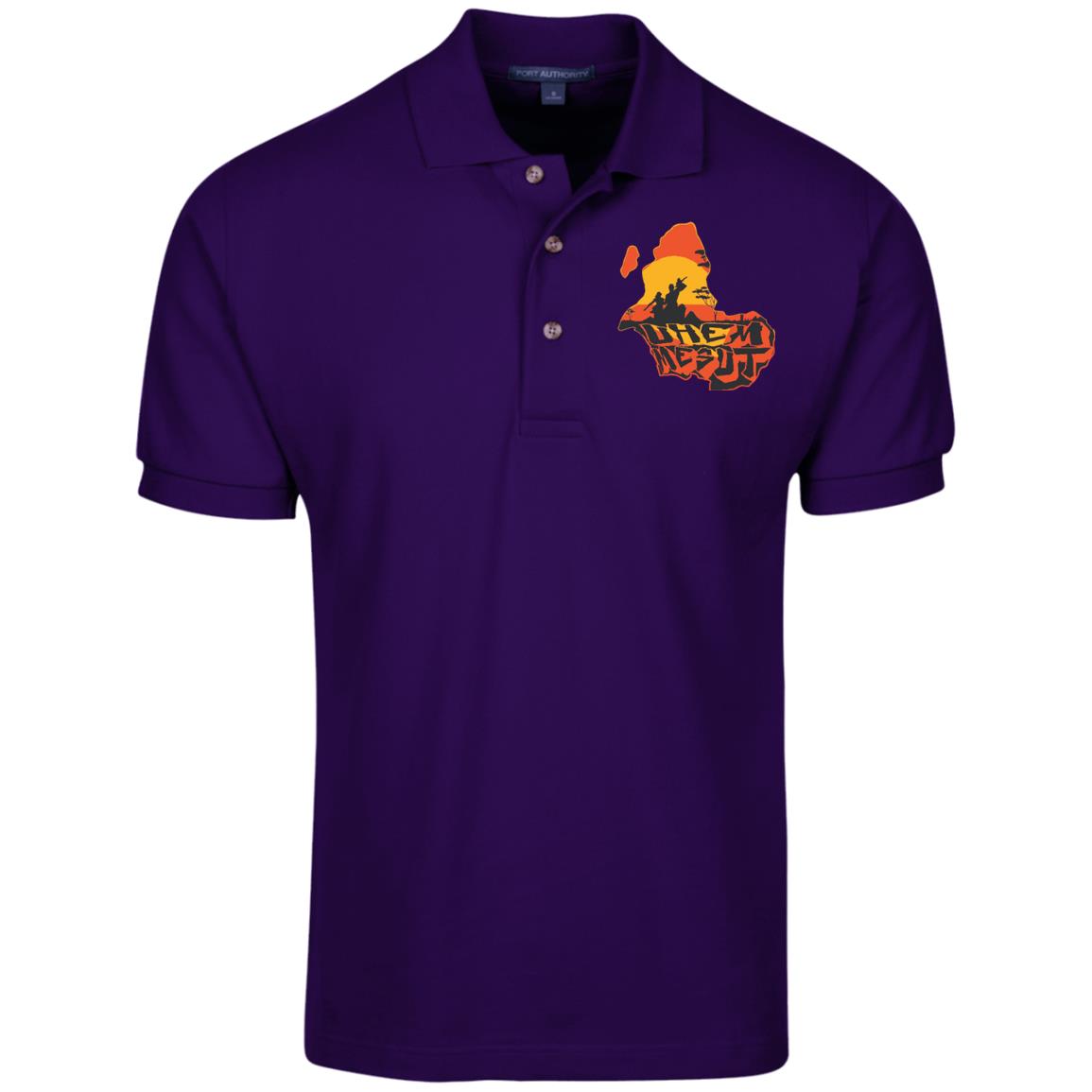 Uhem Mesut Pique Knit Polo Shirt