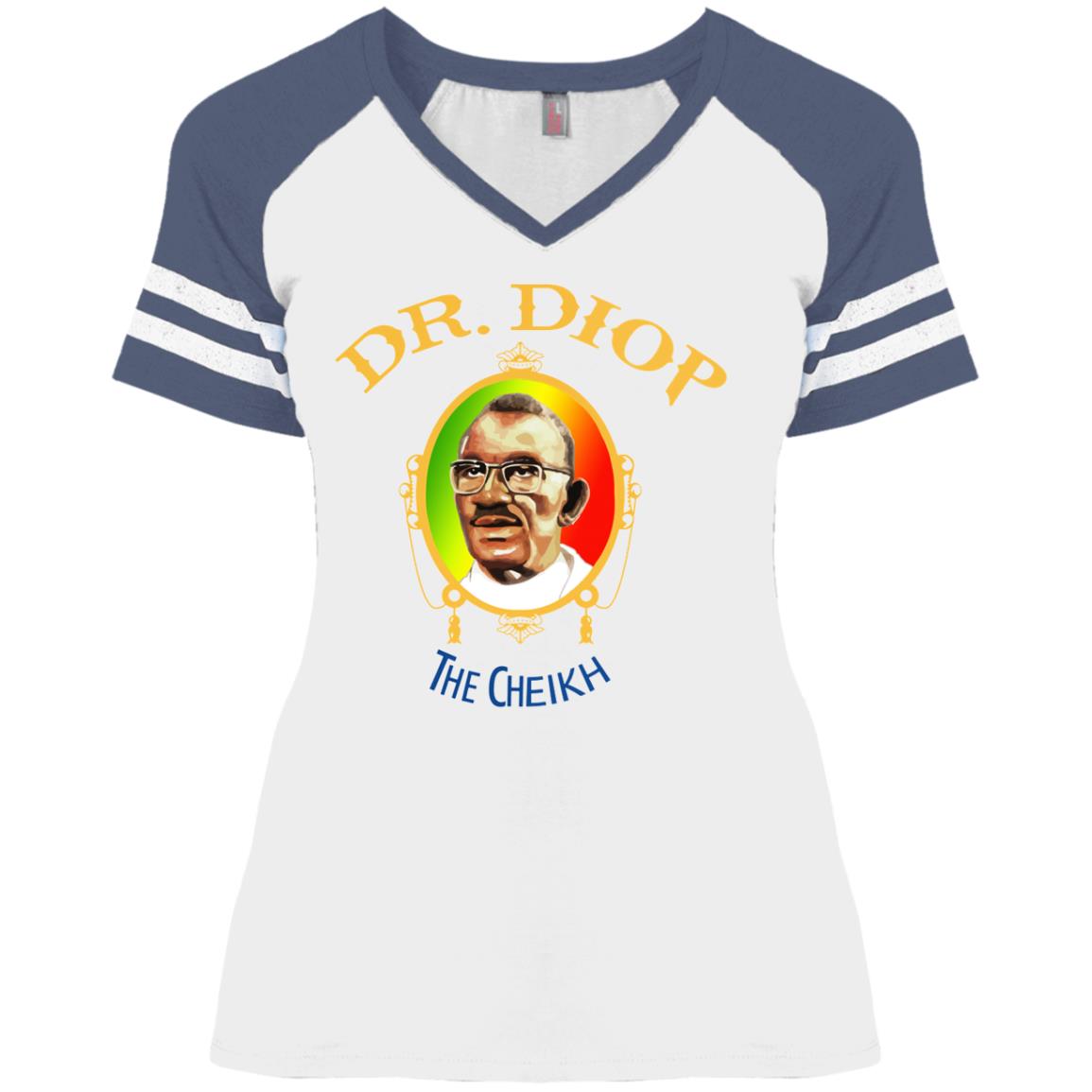 Dr.Diop Ladies V-Neck T-Shirt