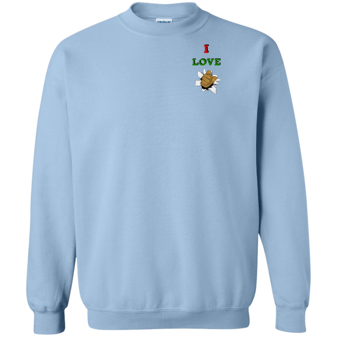 I Love You men Crewneck Pullover