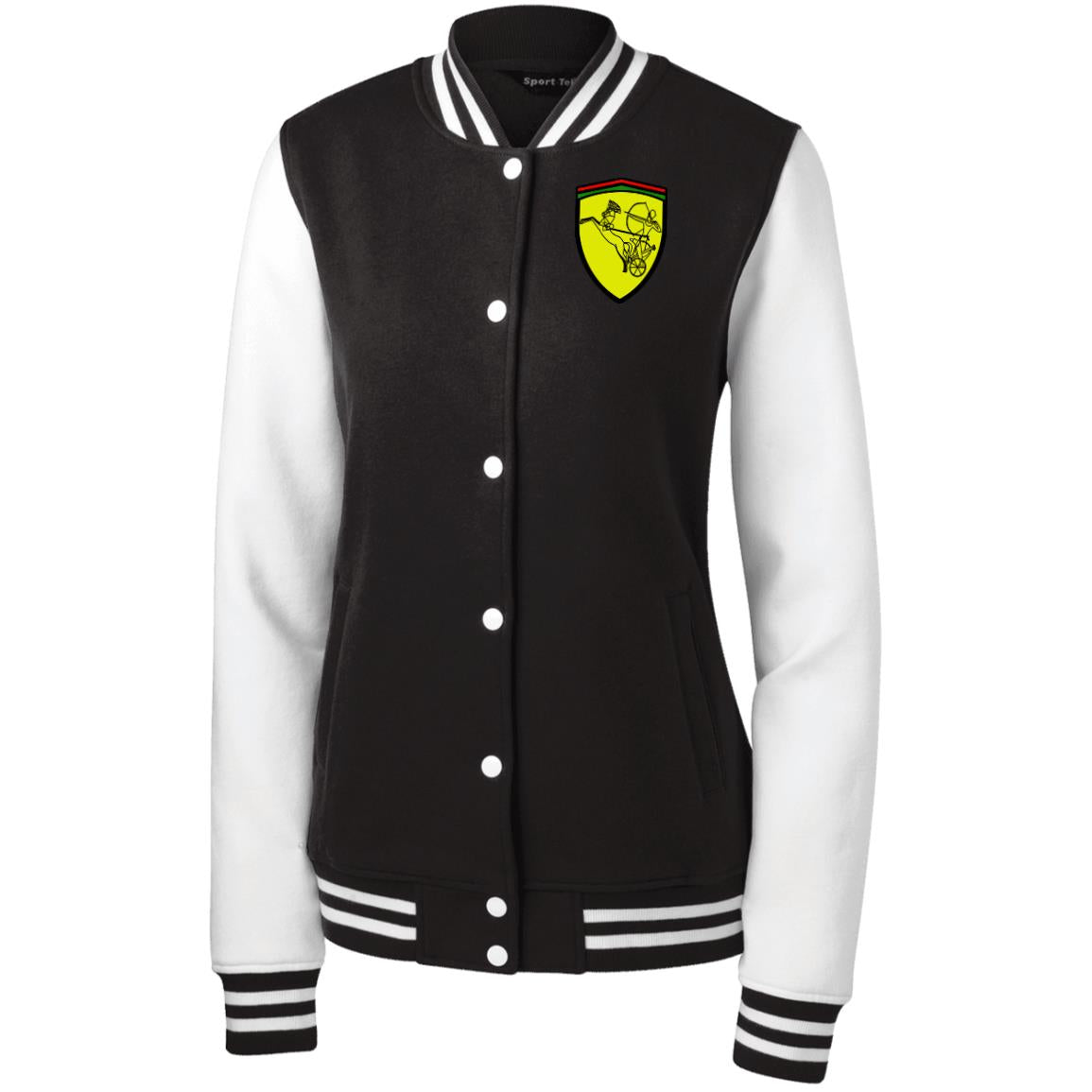Ramses II Victory EMB Women's Fleece Letterman Jacket