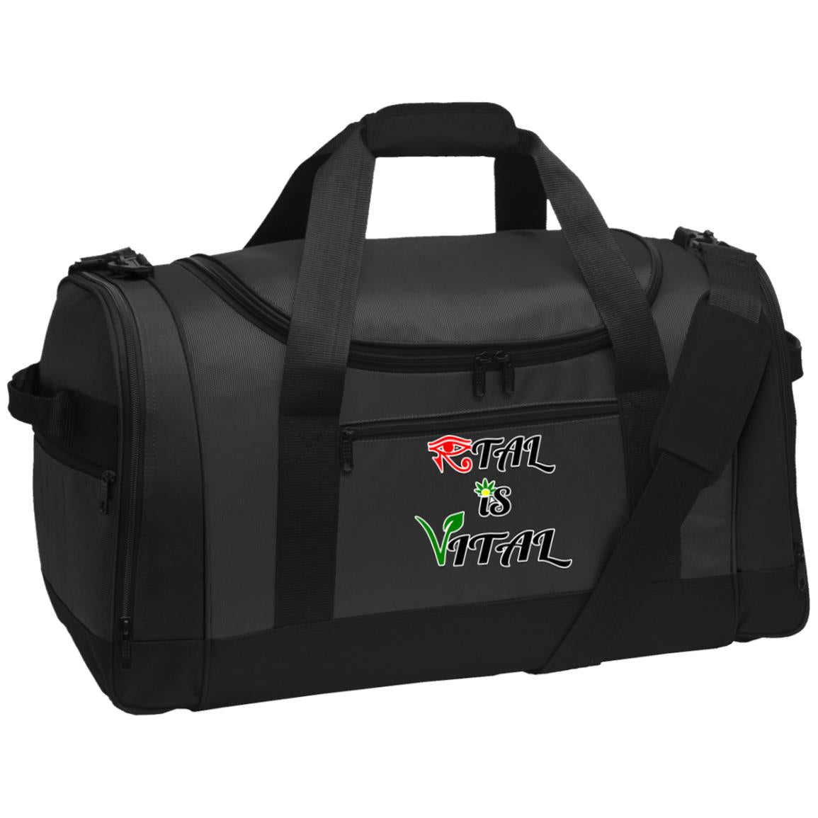 Ital Is Vital EM Travel Sports Duffel