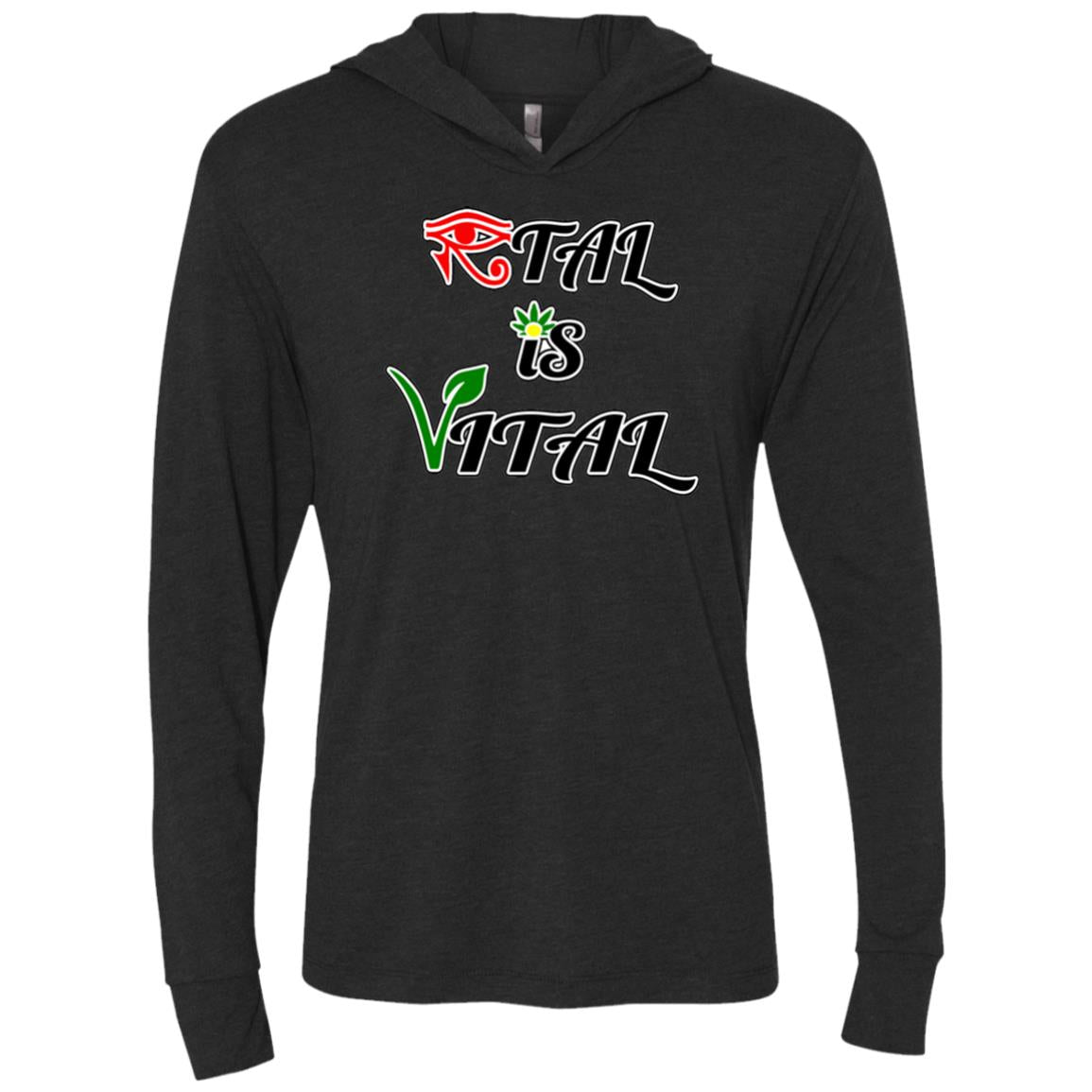 Ital Is Vital Unisex LS Hooded T-Shirt