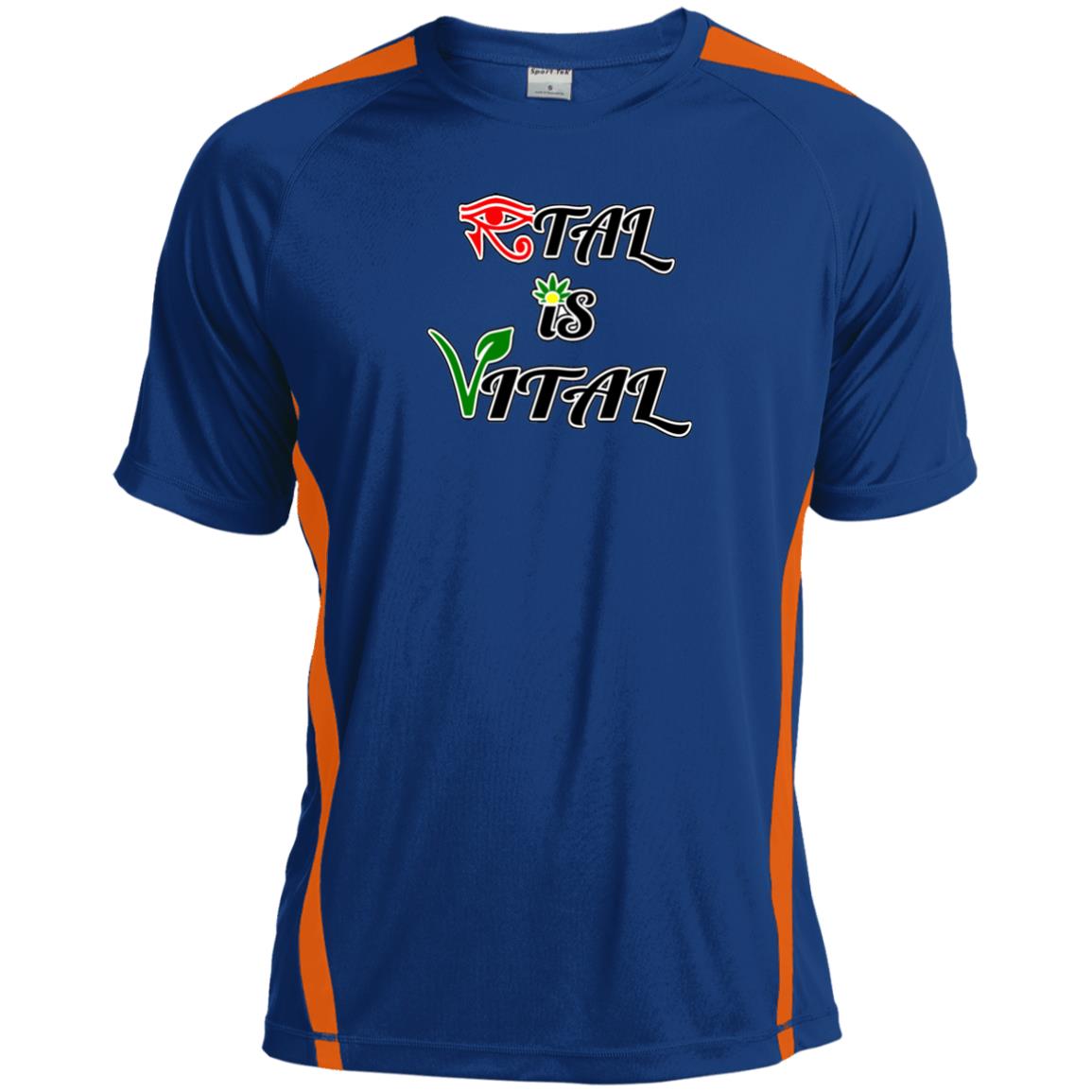 Ital Is Vital Sport-Tek Dry Zone Crew