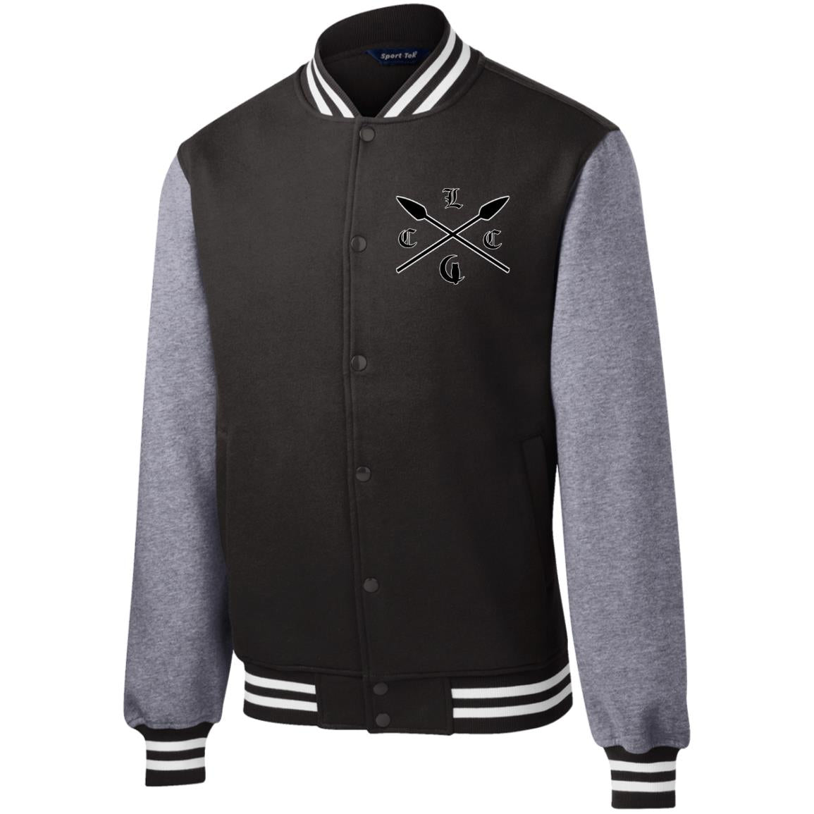 ST270 Sport-Tek Fleece Letterman Jacket